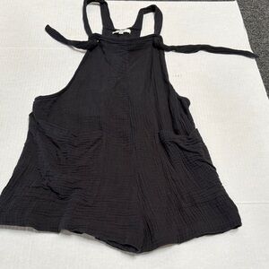 Z Supply Charcoal Sleeveless Jumpsuit